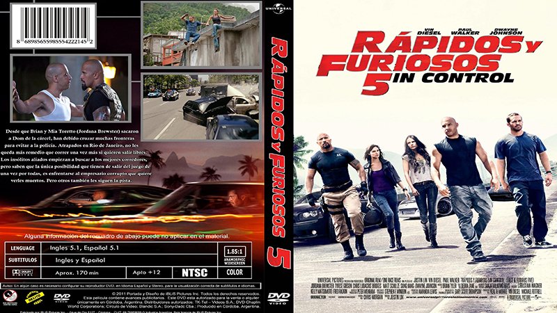 Rapido Y Furiosos 5 Sin Control Accion Drama 2011